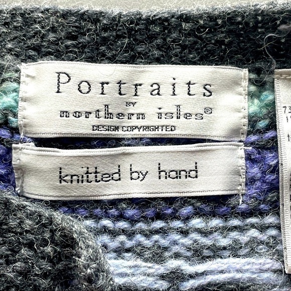 Portraits by Northern Isles Hand-Knit Cardigan | Button Down - Picture 7 of 10